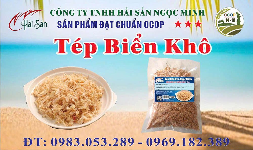 Tép biển khô