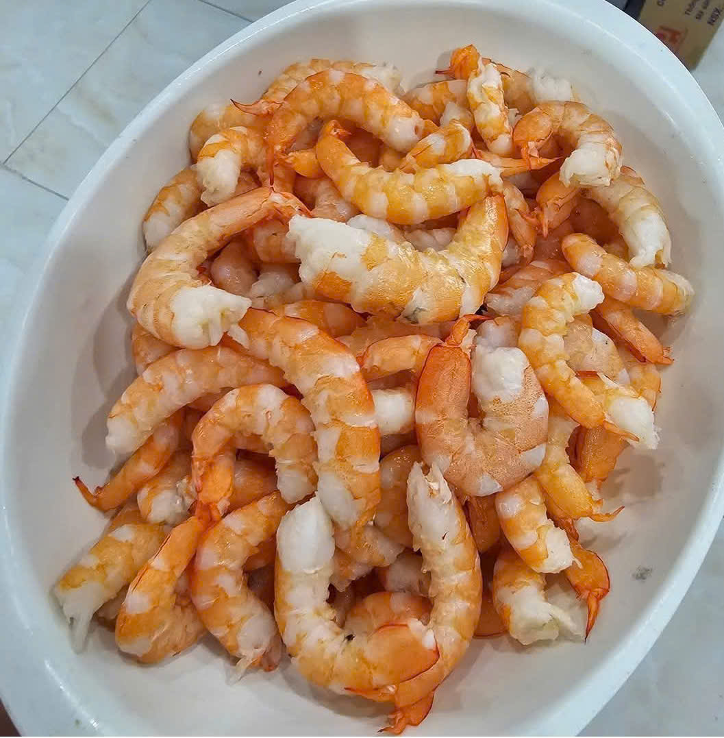 Nõn tôm bộp hấp