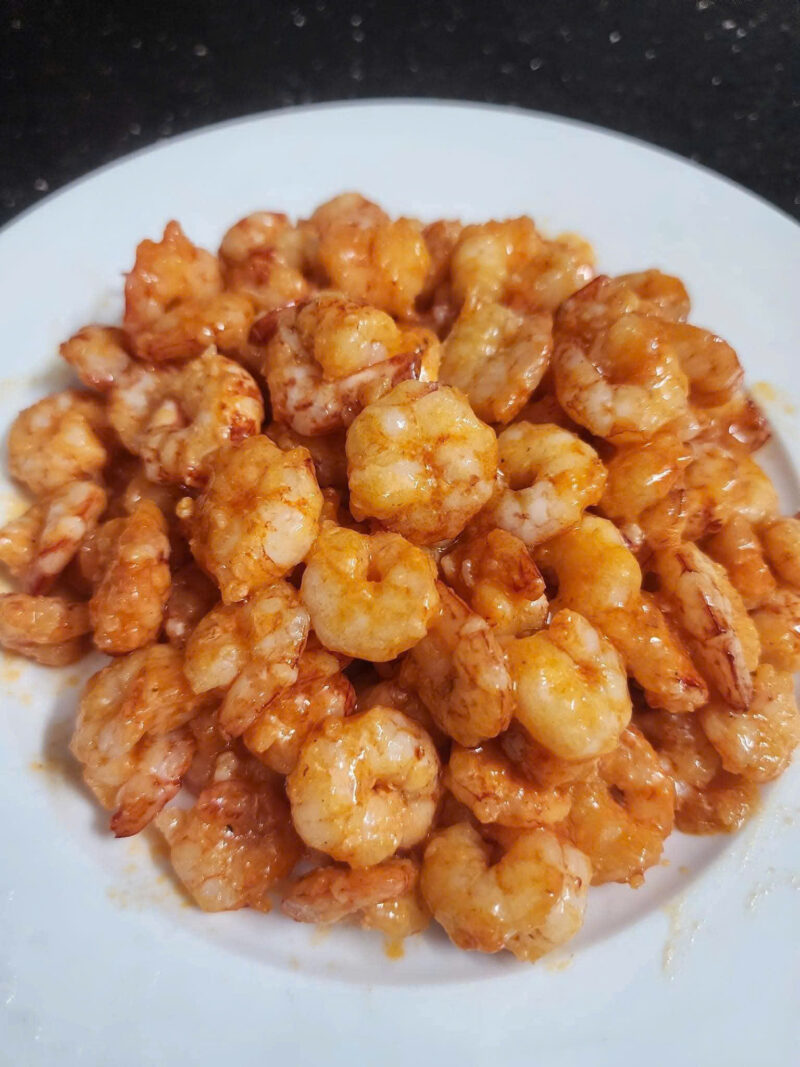 Nõn tôm bộp hấp