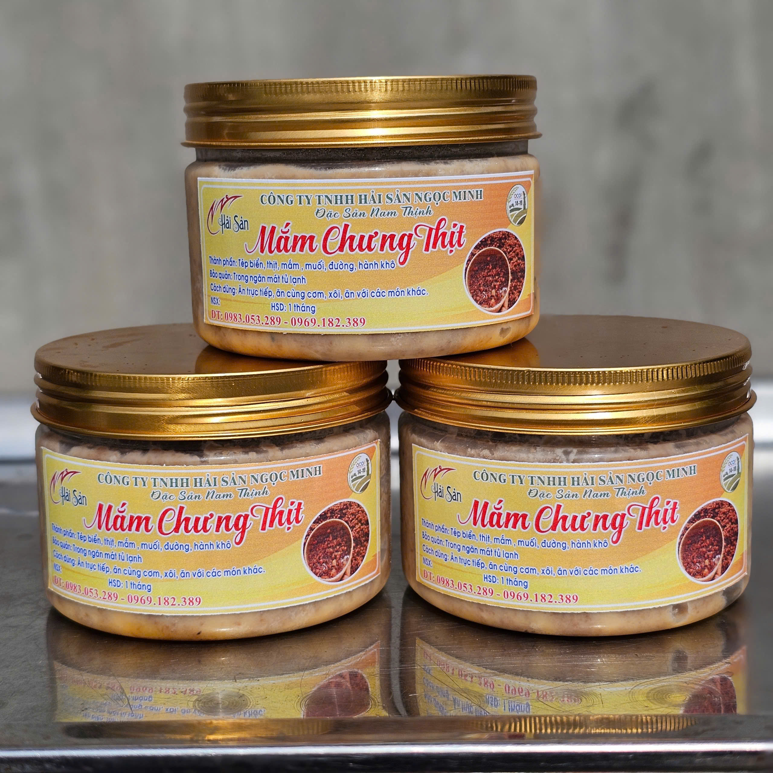 Mắm trưng thịt